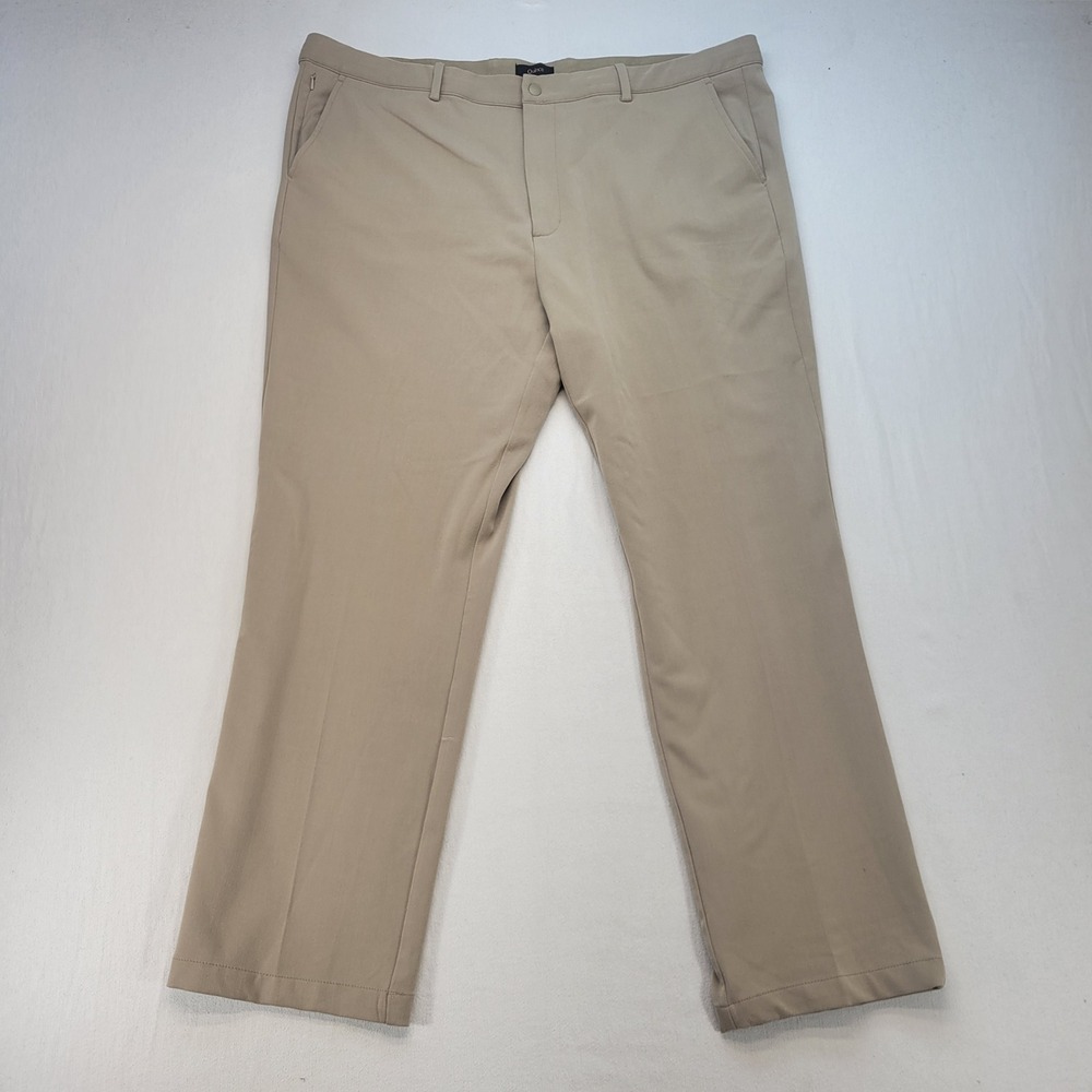 Quince Smart Chino Mens 42x30 Beige Sand Dune Ultra-Stretch 24/7 LB112074